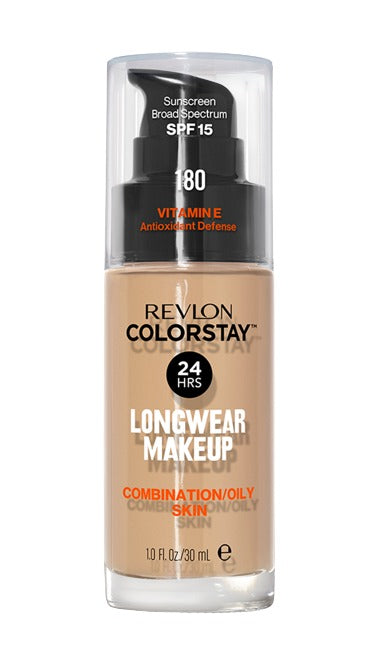 Fond de ten Revlon ColorStay Combination/Oily SPF 15 180 Sand Beige, 30 m