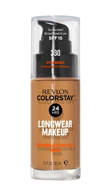 Fond de ten, Revlon Colorstay, Combination/Oily, SPF15, 330 Natural Tan, 30ml