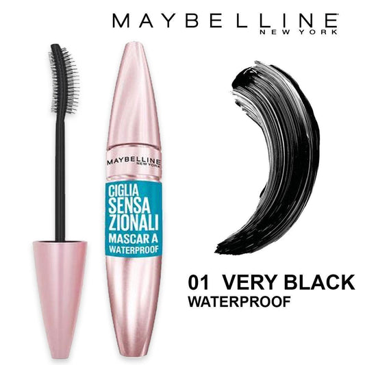 Rimel Maybelline Lash Sensational Multiplying Mascara Waterproof-Black, 9.5ml