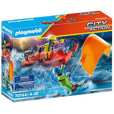 Playmobil City Action - Sea Rescue, Salvamar cu barca de viteza