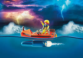 Playmobil City Action - Sea Rescue, Salvamar cu barca de viteza