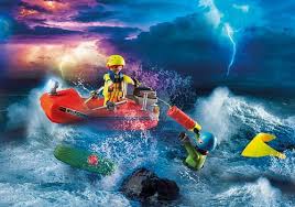 Playmobil City Action - Sea Rescue, Salvamar cu barca de viteza