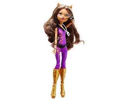 Set de Joaca Monster High Cu Papusa Clawdeen Wolf Si Accesorii, Studio Dressing Tip Boutique Cu Peste 20 de Accesorii