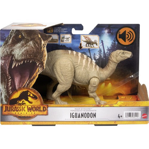 Figurina Jurassic World, Iguanodon, Mattel, + 4 ani, Maro