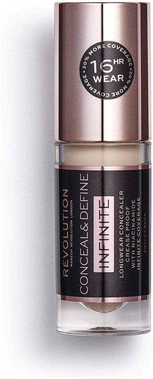 Revolution Concealer and Define Infinite Longwear Concealer 5 ml, C6 Revolution